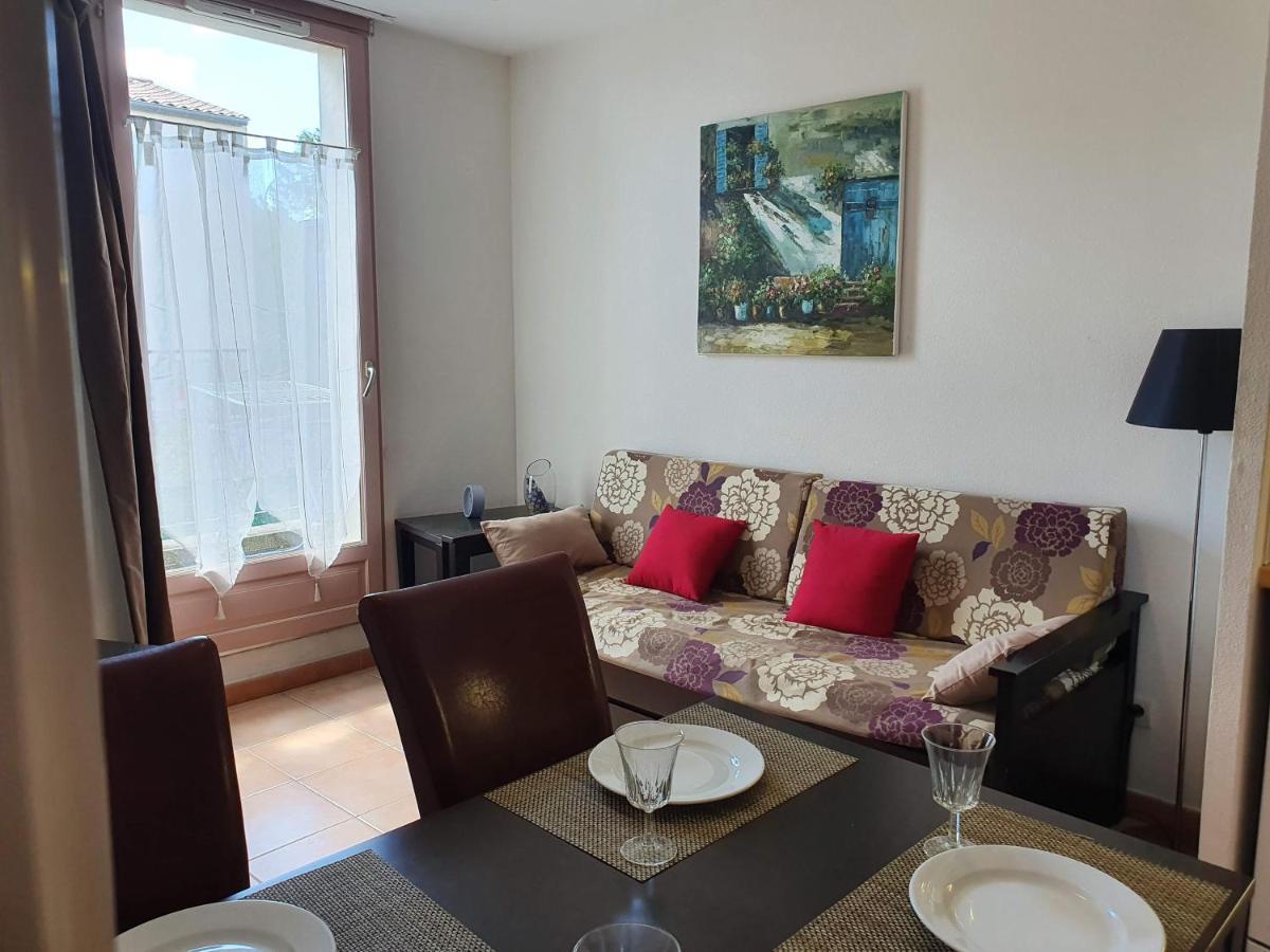 Joli Appartement T2 Dans Residence Avec Piscine, Hammam Et Parking Gratuits Carcassonne Buitenkant foto